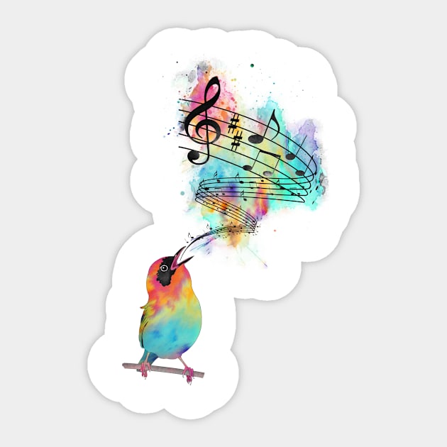 Sing for... Sticker by Amarelle07